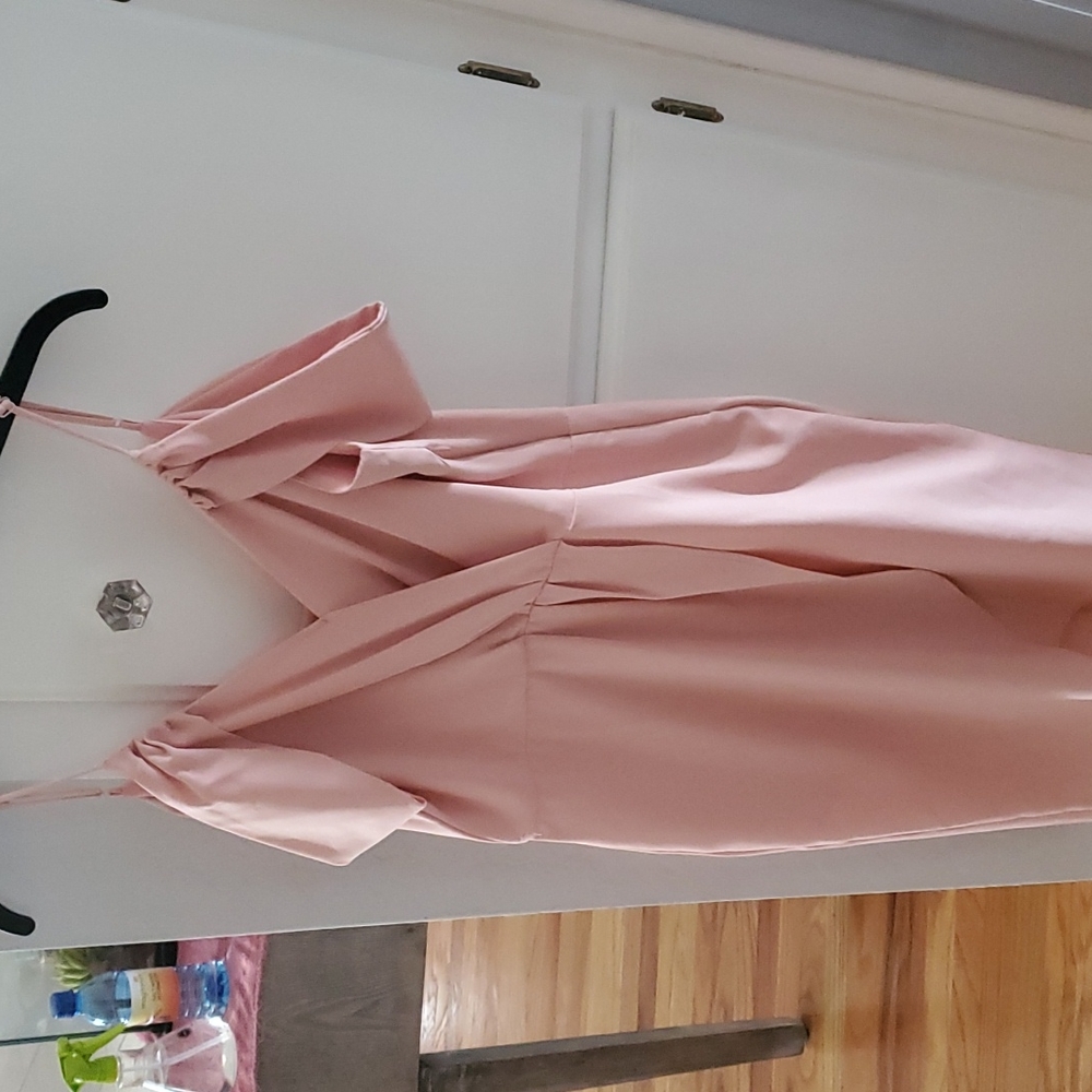 Cocktail dress, peachy pink color